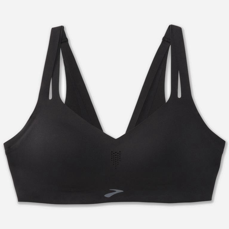 Brooks Dare Strappy Sports Run Bra Dam 810354-DZM Svarta